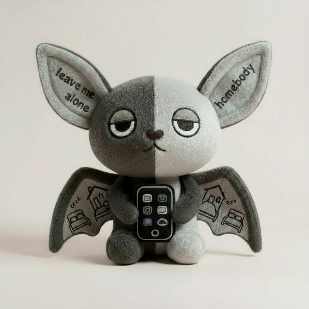 Introvert Bat Plushie