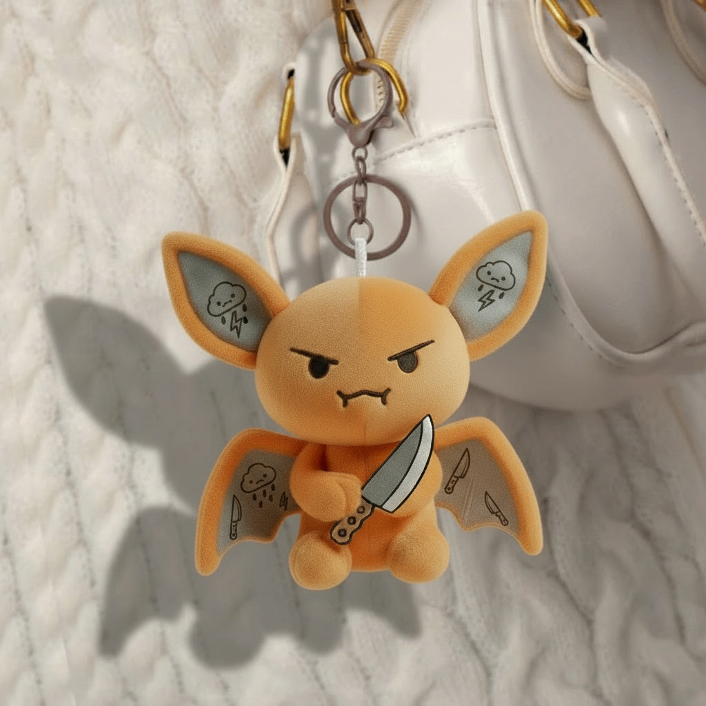 Grumpy Bag Charm